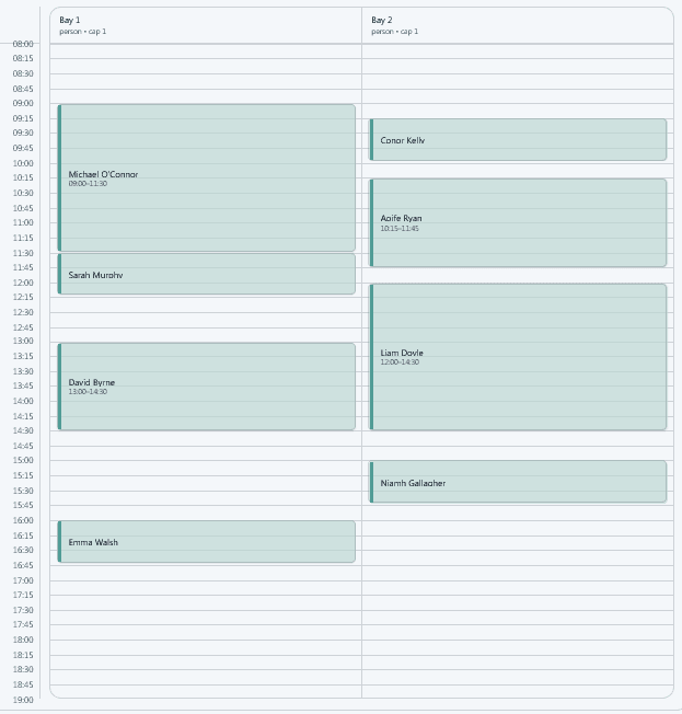 Cronovy scheduling calendar